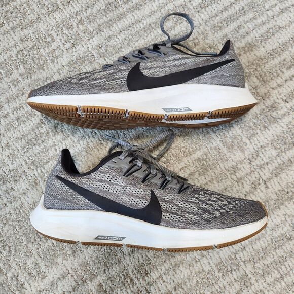 Nike women's Pegasus 36 Gunsmoke gray sneakers shoes size 7 - Picture 6 of 11